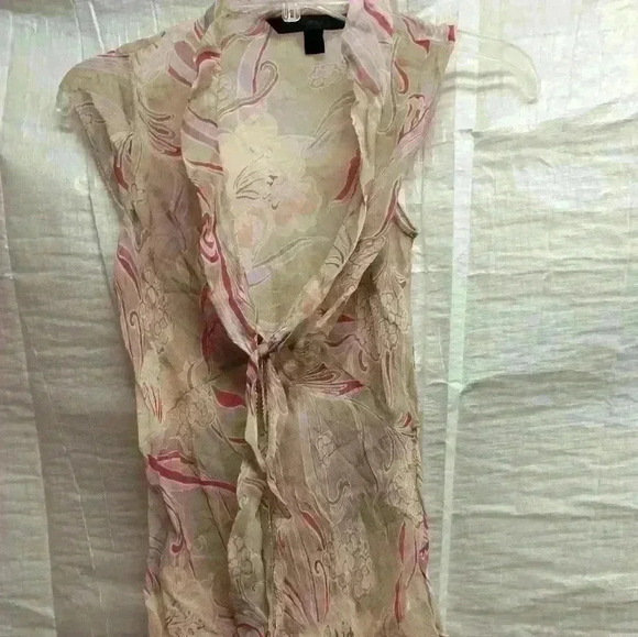 Women's "Express Design Studio" sheer top - Picture 1 of 4